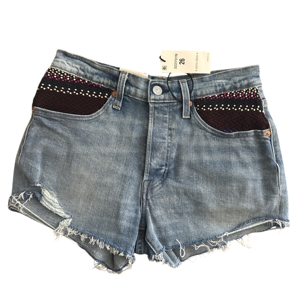 Levi’s Embellished Denim Women Shorts